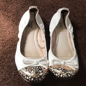 White Vera Wang Flats